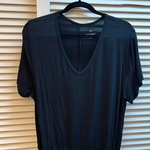 NWOT never-worn, Knix modal romper/jumpsuit - black, size L